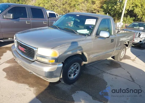 2001 GMC Sierra 1500 Sle z USA, uszkodzony, nr VIN 1GTEC14V41Z288823